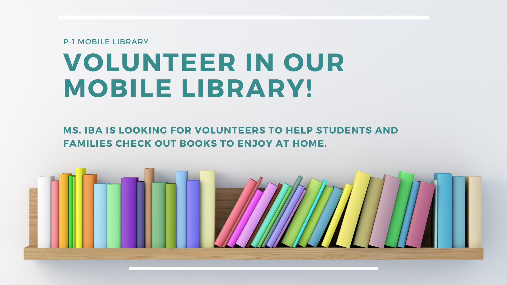 Copy Of P-1 Library Volunteer Need